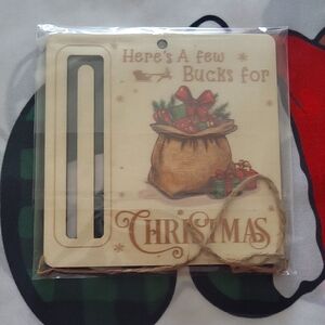New Christmas Tree Money Holder Ornament